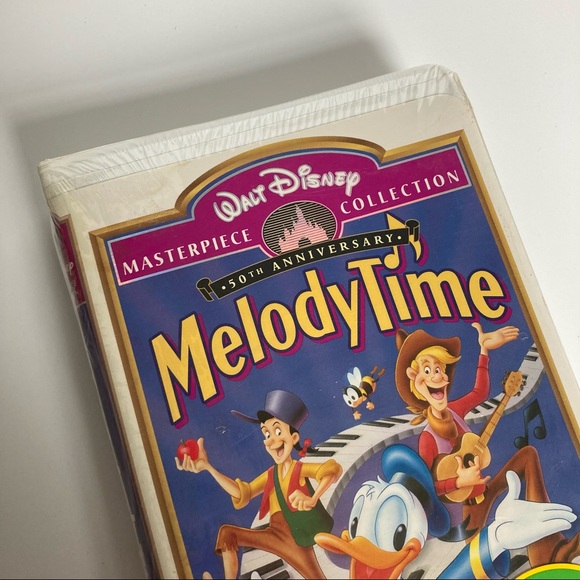 Melody Time VHS Sealed Walt Disney Movie Vintage Classic - Picture 2 of 8